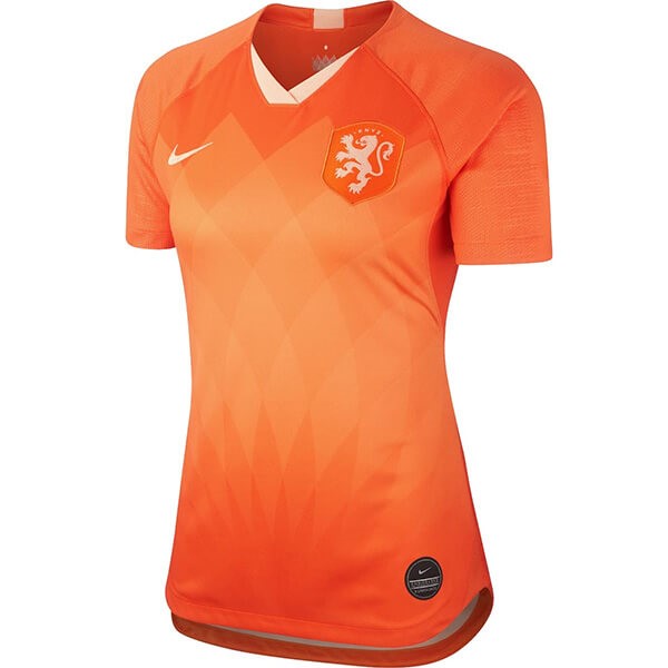Camisetas Países Bajos Primera equipo Mujer 2019 Naranja